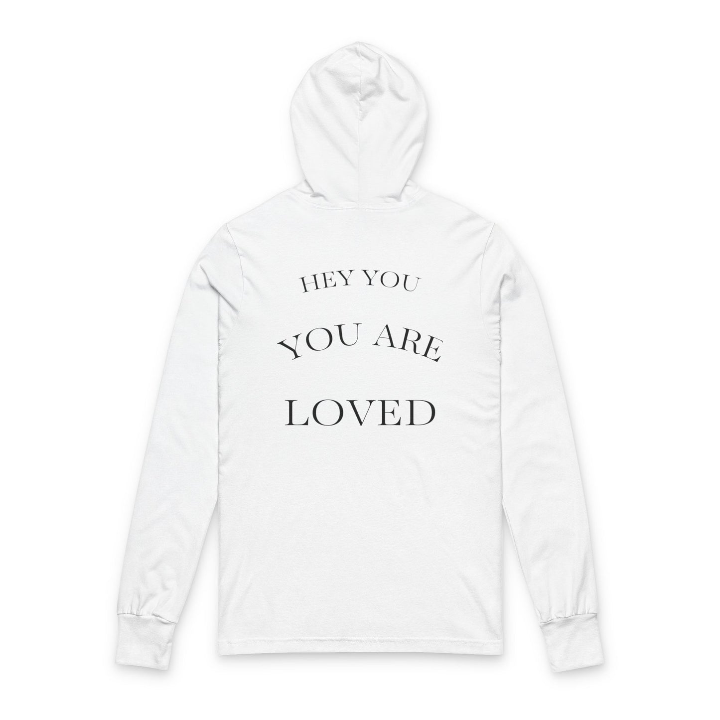 Unisex Hooded Long Sleeve Tee