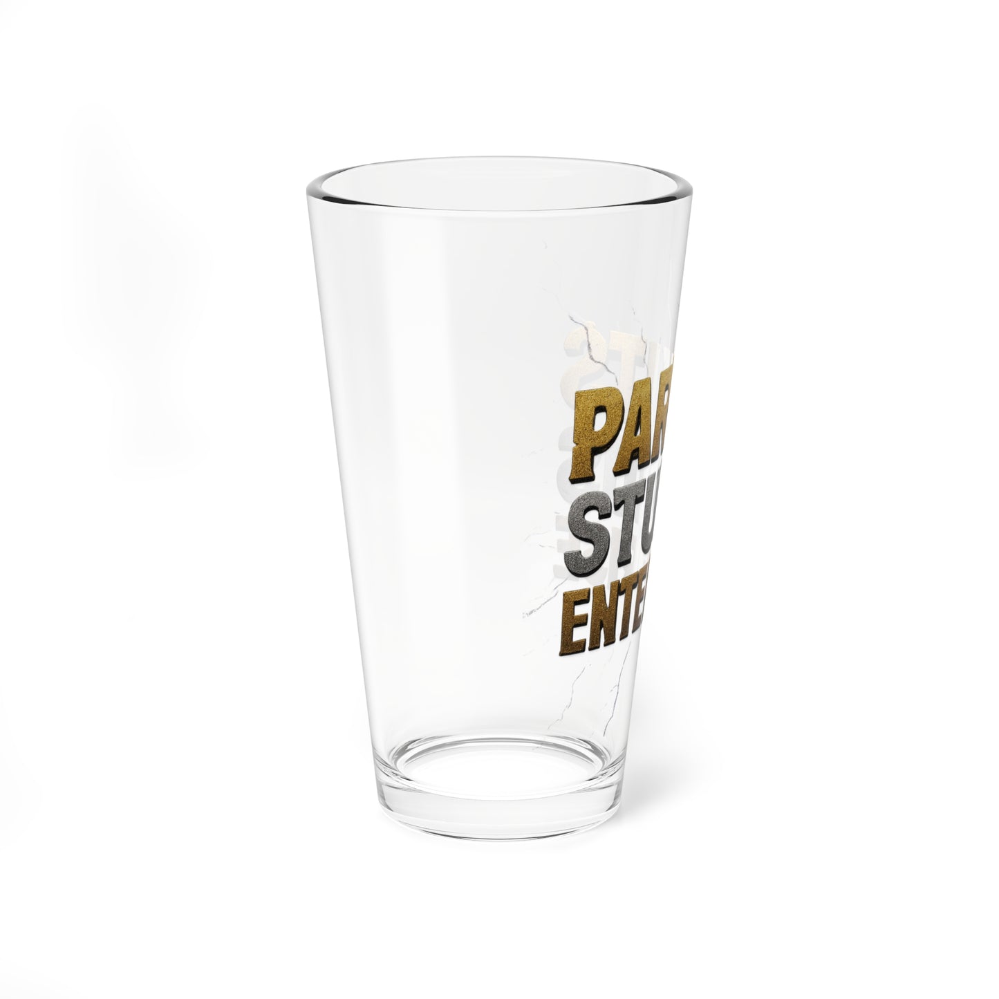 Personalized 16oz Mixing Glass for Cocktails & Drinks, Perfect Gift for Bartenders, Home Bars, Parties, and Celebrations