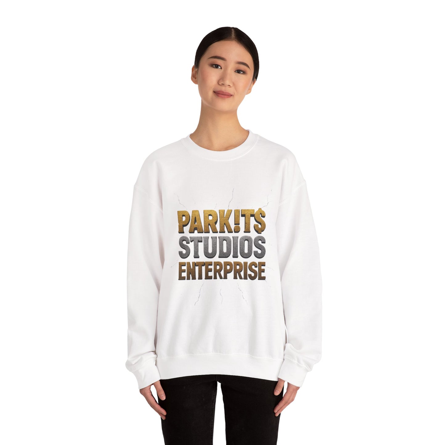 Park!t's Studios Enterprise Crewneck Sweatshirt - Cozy Gift for Creatives, Ideal for Casual Wear, Art Shows, Holidays, and More