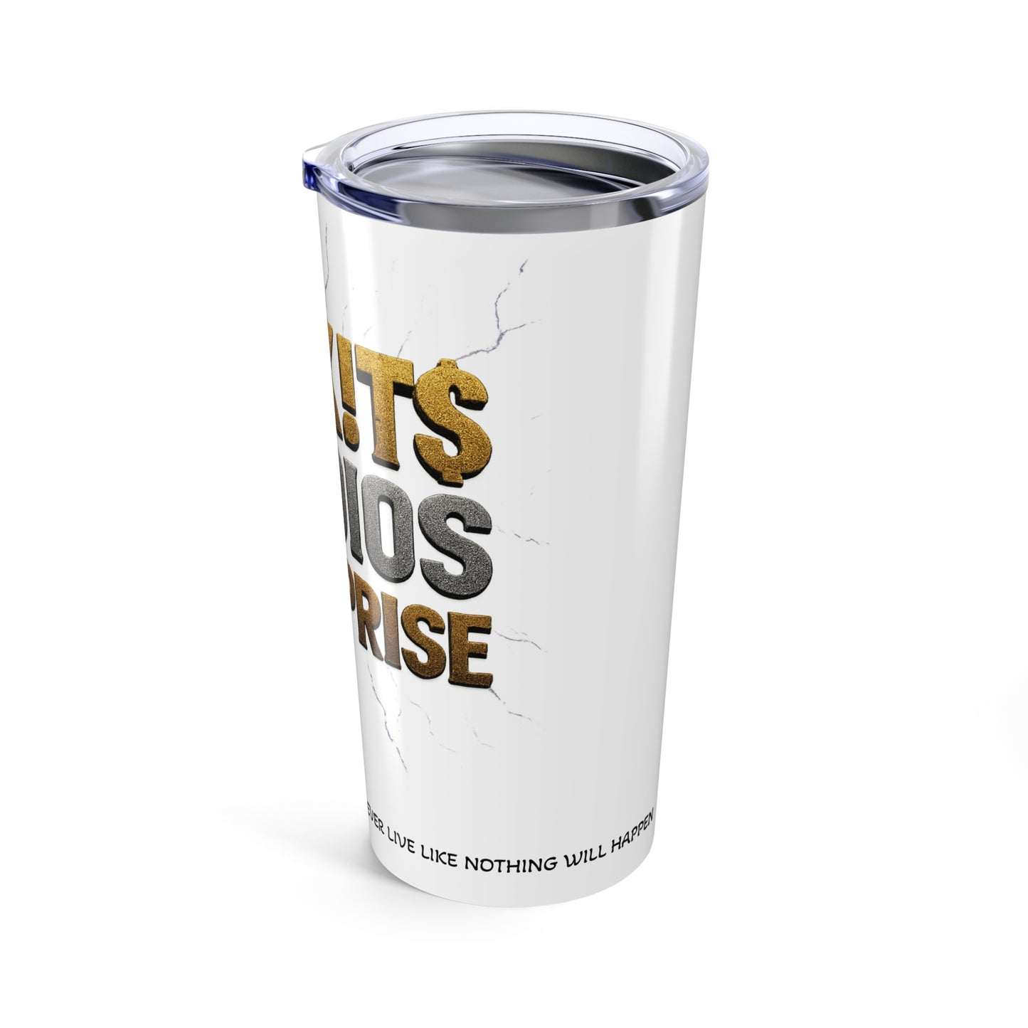 Spark Your Creativity: 20oz Inspirational Tumbler, Motivational Drinkware, Gift for Artists, Studio Essentials, Everyday Use